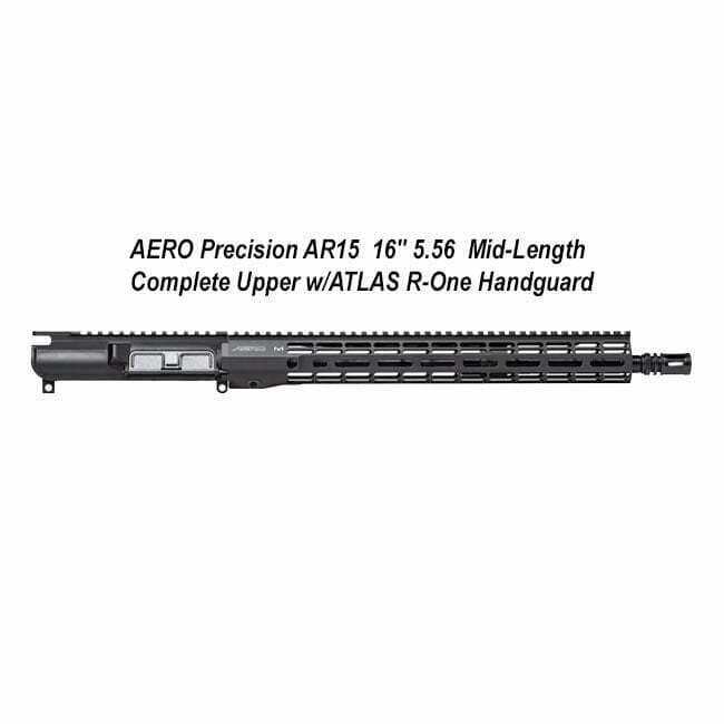 AERO Precision AR15 16" 5.56 Mid-Length Complete Upper - Thumbnail 1