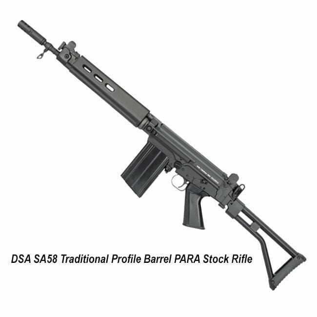 DSA SA58 Traditional Profile Barrel PARA Stock Rifle - Image 1