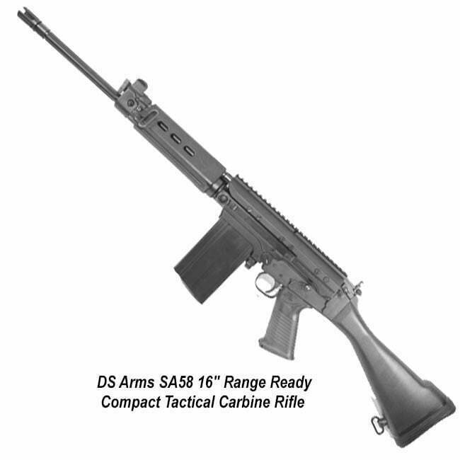 DS Arms SA58 16" Range Ready Compact Tactical Carbine Rifle - Thumbnail 1