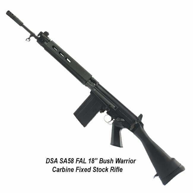 DSA SA58 FAL 18" Bush Warrior Carbine Fixed Stock Rifle - Thumbnail 1