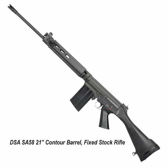 DSA SA58 21" Contour Barrel, Fixed Stock Rifle - Image 1