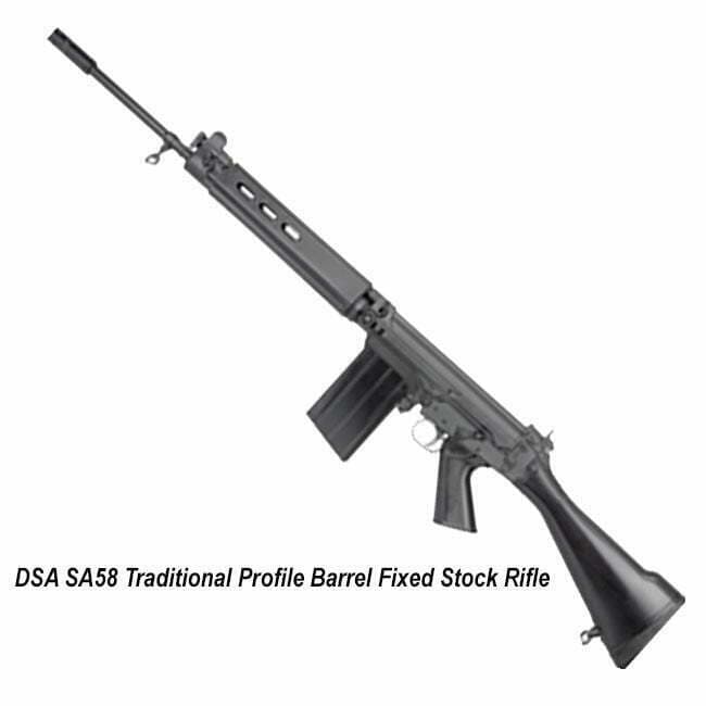 DSA SA58 Traditional Profile Barrel Fixed Stock Rifle - Image 1