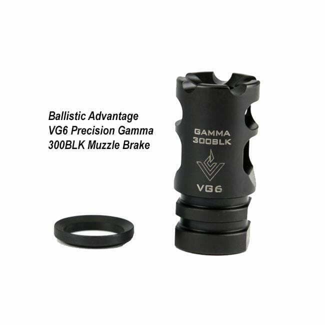 Ballistic Advantage VG6 Precision Gamma 300BLK Muzzle Brake - Thumbnail 1