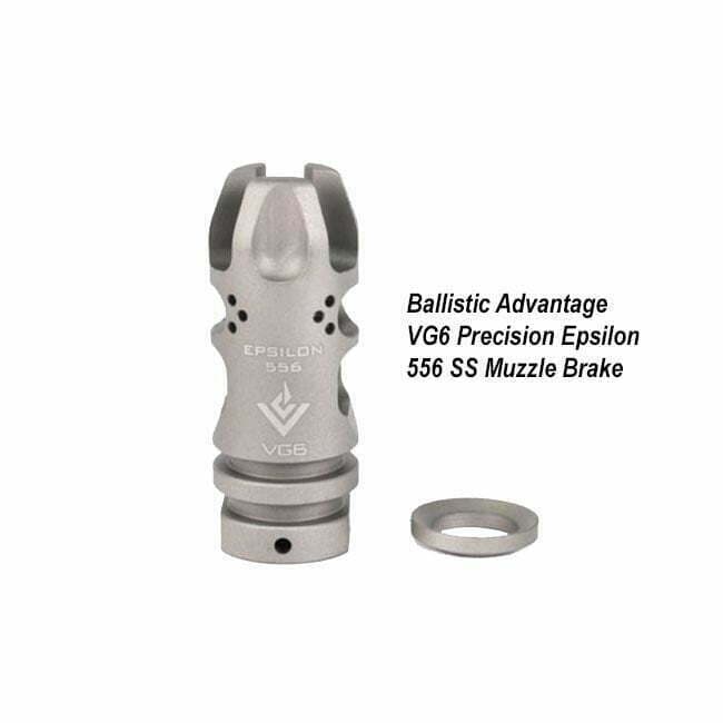 Ballistic Advantage VG6 Precision Epsilon 556 SS Muzzle Brake - Thumbnail 1