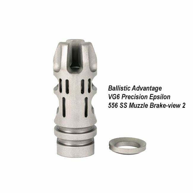 Ballistic Advantage VG6 Precision Epsilon 556 SS Muzzle Brake - Thumbnail 2