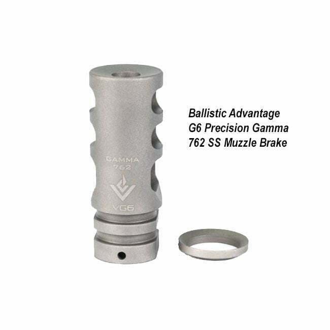 Ballistic Advantage VG6 Precision Gamma 762 SS Muzzle Brake - Thumbnail 1
