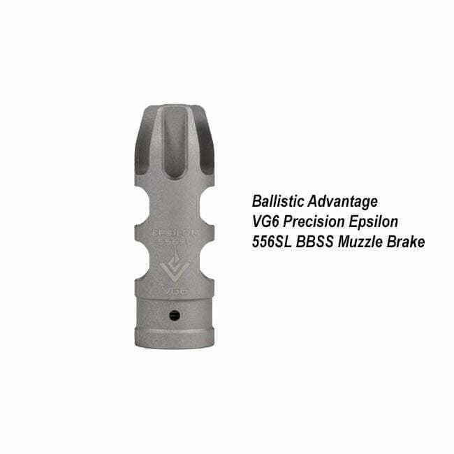 Ballistic Advantage VG6 Precision Epsilon 556SL SS Muzzle Brake - Thumbnail 1