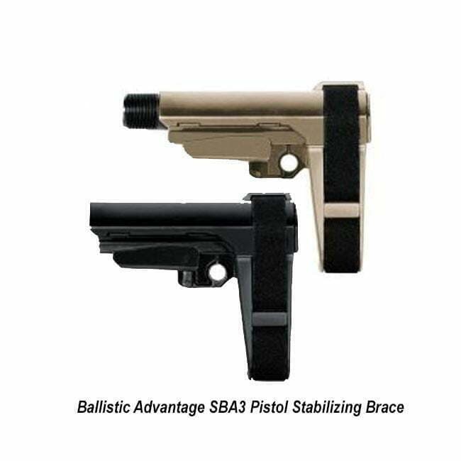 Ballistic Advantage SBA3 Pistol Stabilizing Brace - Thumbnail 1