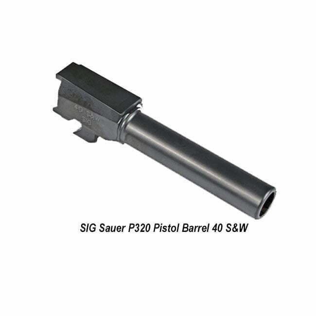 SIG Sauer P320 40 S&W Pistol Barrel - Image 1