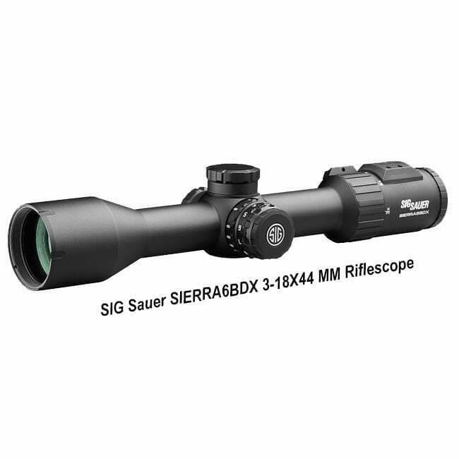SIG Sauer SIERRA6 BDX 3-18X44 MM Riflescope - Thumbnail 1
