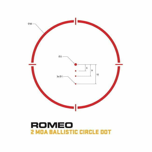 SIG Sauer ROMEO8 1X38 MM with Shroud - Thumbnail 2