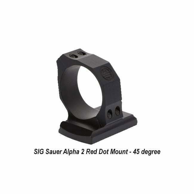 SIG Sauer Alpha 2 Red Dot Mount - 45 Degree - Image 1