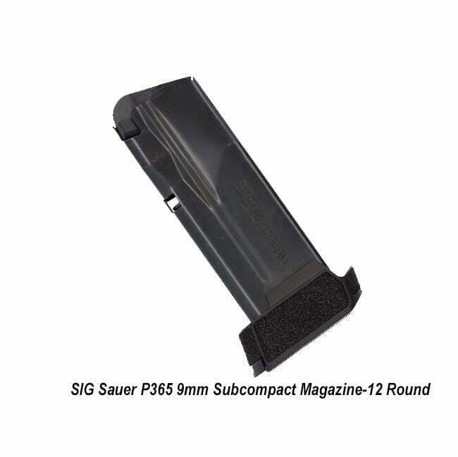 SIG Sauer P365 9mm Subcompact Magazine - Thumbnail 1