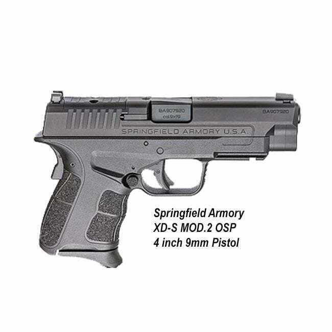 Springfield Armory XD-S MOD.2 OSP 4 inch 9mm Pistol - Thumbnail 1