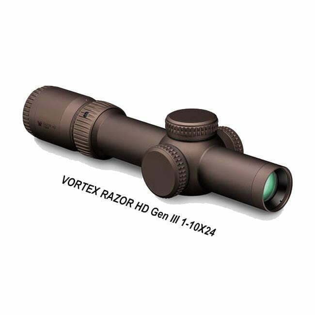 VORTEX RAZOR HD Gen III 1-10X24 - Thumbnail 1