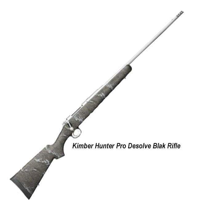 Kimber Hunter Pro Desolve Blak Rifle - Image 1