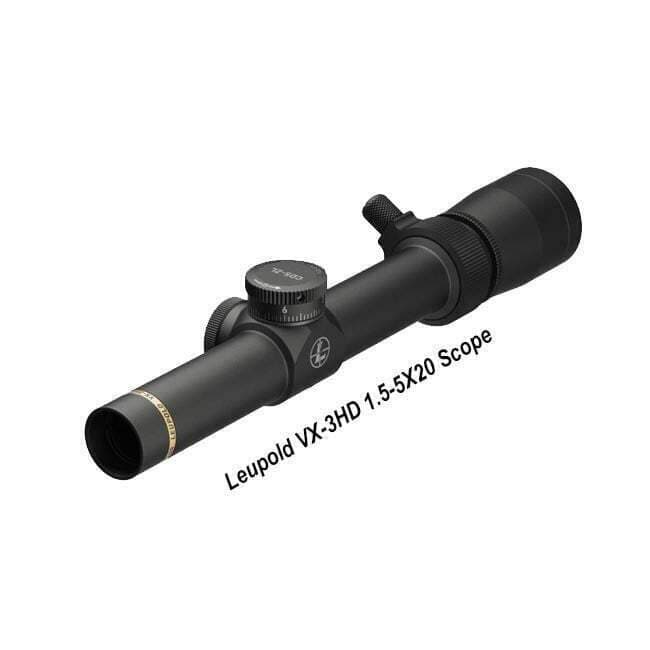 Leupold VX-3HD 1.5-5X20 Scope - Thumbnail 1
