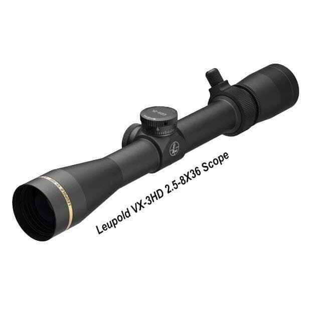 Leupold VX-3HD 2.5-8X36 Scope - Thumbnail 1