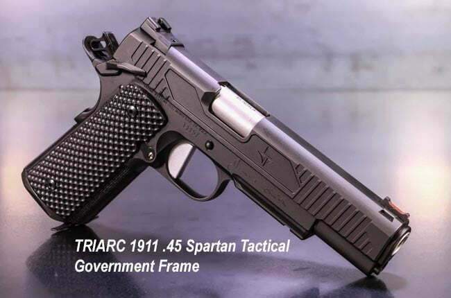 TRIARC 1911 .45 Spartan Tactical Government Frame - Thumbnail 1