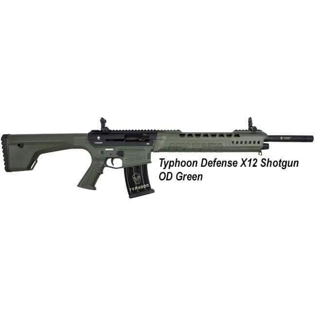 Typhoon Defense X12 Shotgun - OD Green - Image 1