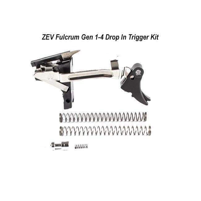 ZEV Fulcrum Gen 1-4 Drop In Trigger Kit - Thumbnail 1