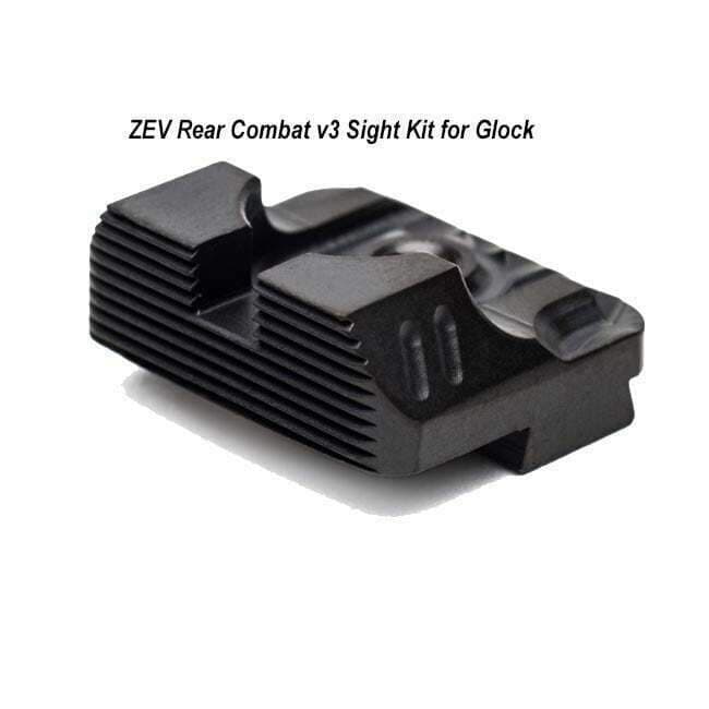 ZEV Combat V3 Rear Sight Kit for Glock - Thumbnail 1