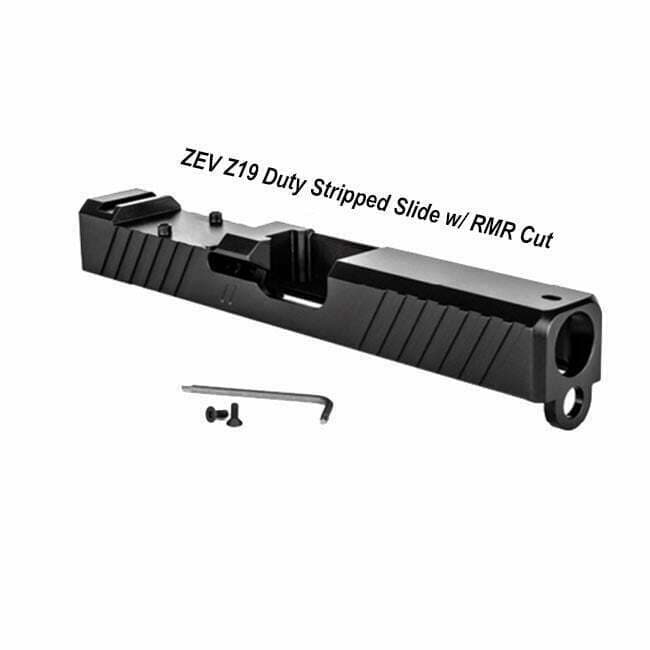 ZEV Z19 Duty Stripped Slide w/RMR Cut - Thumbnail 1