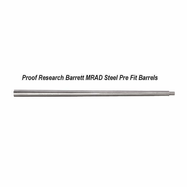 Proof Research Barrett MRAD Steel Pre Fit Barrels - Thumbnail 1