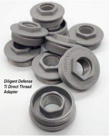 Diligent Defense Ti Direct Thread Adapter - Thumbnail 1