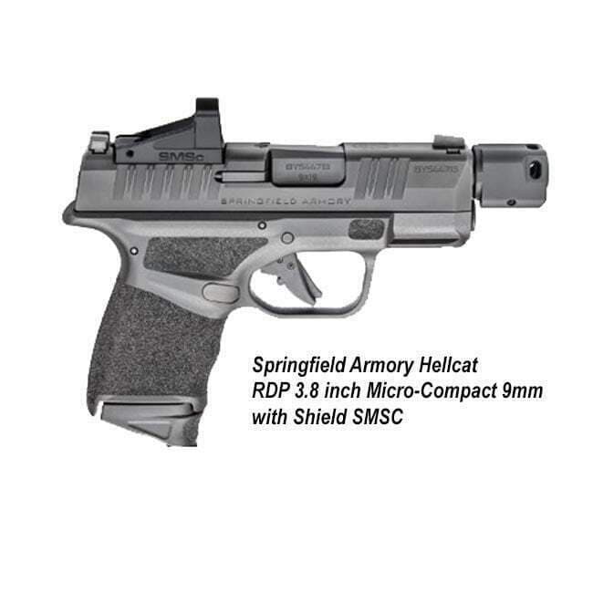 Springfield Armory Hellcat RDP 3.8 inch Micro-Compact 9mm w/Shield SMSC - Thumbnail 1