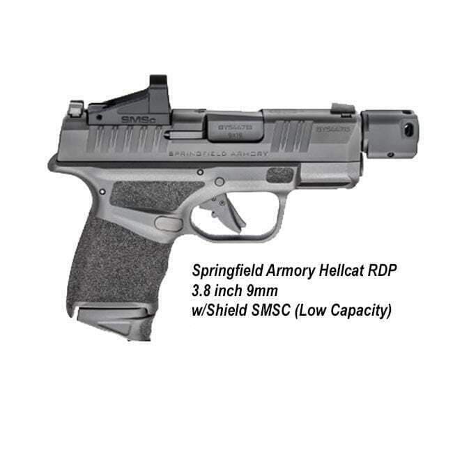 Springfield Armory Hellcat RDP 3.8 inch 9mm w/Shield SMSC (Low Capacity) - Image 1