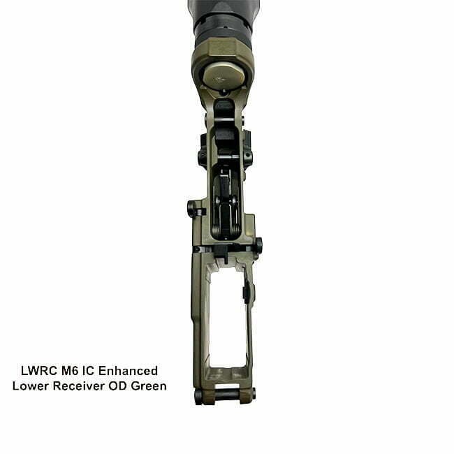LWRC M6 IC Enhanced Lower Receiver OD Green - Thumbnail 3