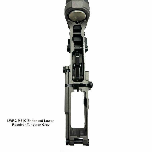 LWRC M6 IC Enhanced Lower Receiver Tungsten Grey - Thumbnail 3