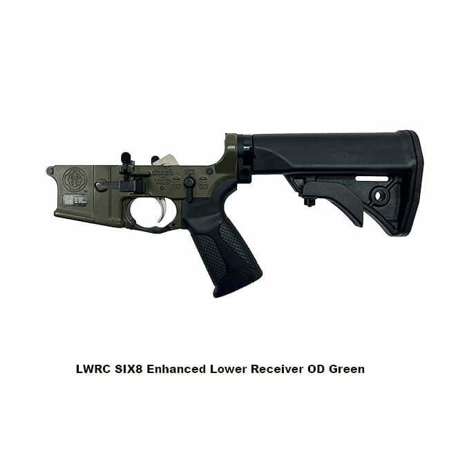 LWRC SIX8 Lower Receiver OD Green - Thumbnail 1
