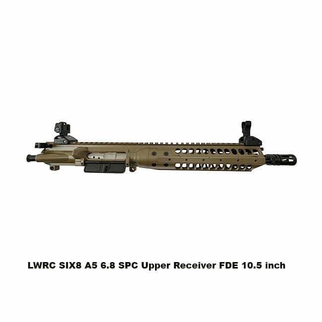 LWRC SIX8 A5 6.8 SPC Upper Receiver 10.5 inch - Thumbnail 1