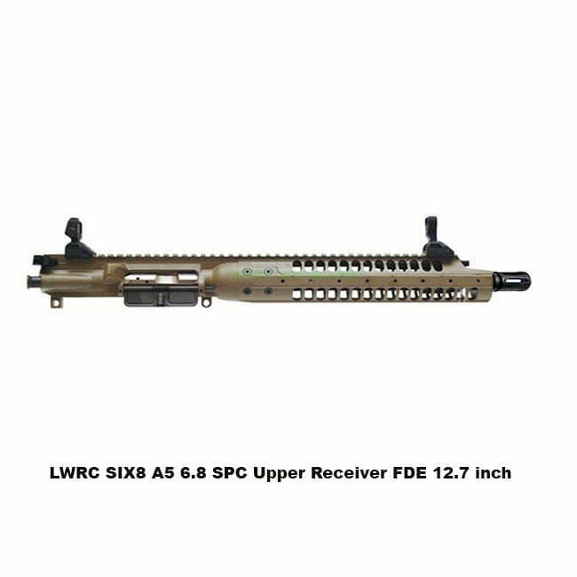 LWRC SIX8 A5 6.8 SPC Upper Receiver 12.7 inch - Thumbnail 3