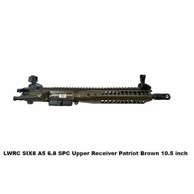LWRC SIX8 A5 6.8 SPC Upper Receiver 10.5 inch - Thumbnail 3