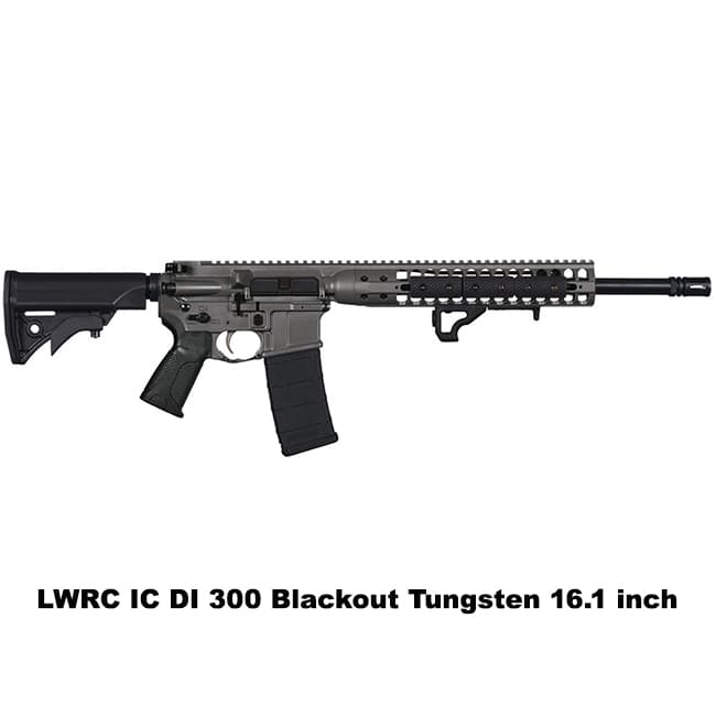 LWRC IC DI 300 Blackout Tungsten - Thumbnail 2