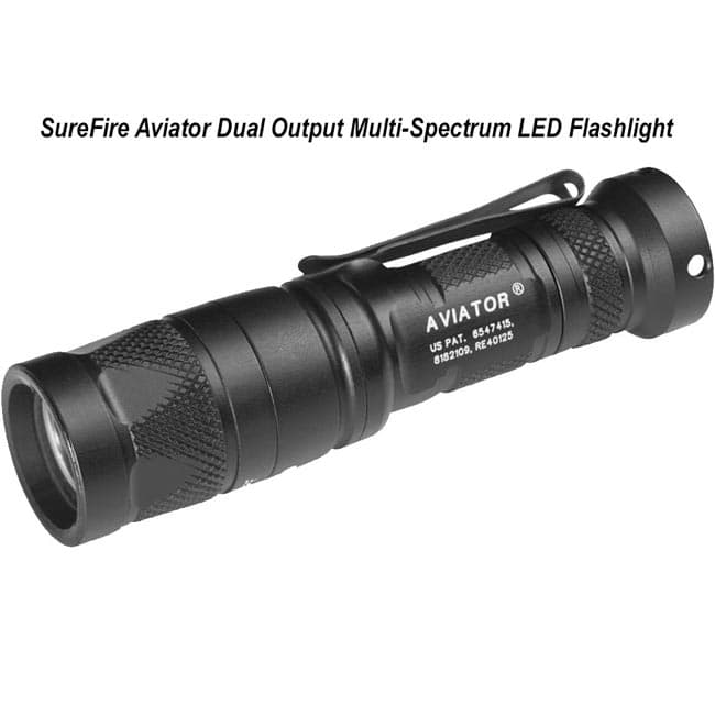SureFire Aviator Dual Output Multi-Spectrum LED Flashlight - Image 1