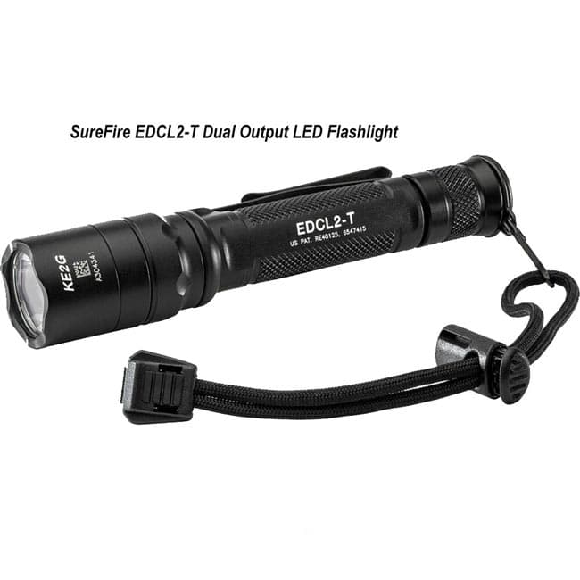SureFire EDCL2 T Dual Output LED Flashlight - Thumbnail 1