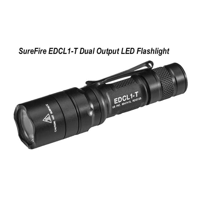SureFire EDCL1 T Dual Output LED Flashlight - Thumbnail 1