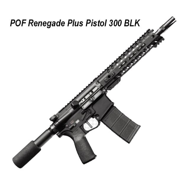 POF Renegade Plus Pistol 300 BLK - Thumbnail 1