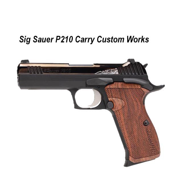Sig Sauer P210 Carry Custom Works - Image 1