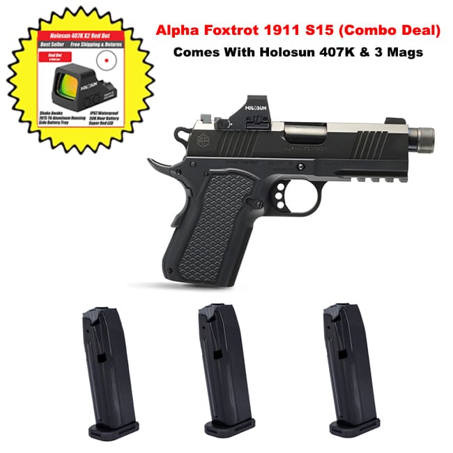 Alpha Foxtrot 1911 S15 (Combo Deal) - Thumbnail 2
