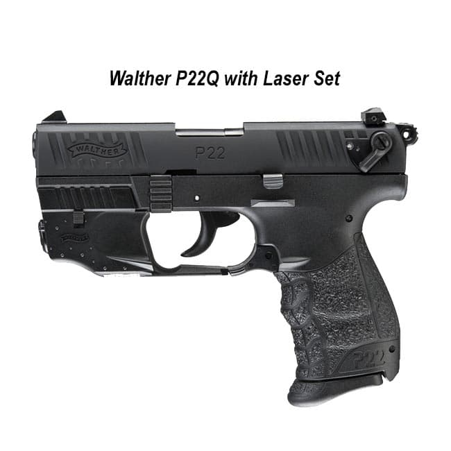 Walther P22Q with Laser Set - Thumbnail 1