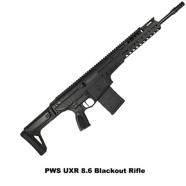 PWS UXR 8.6 Blackout Rifle - Image 1