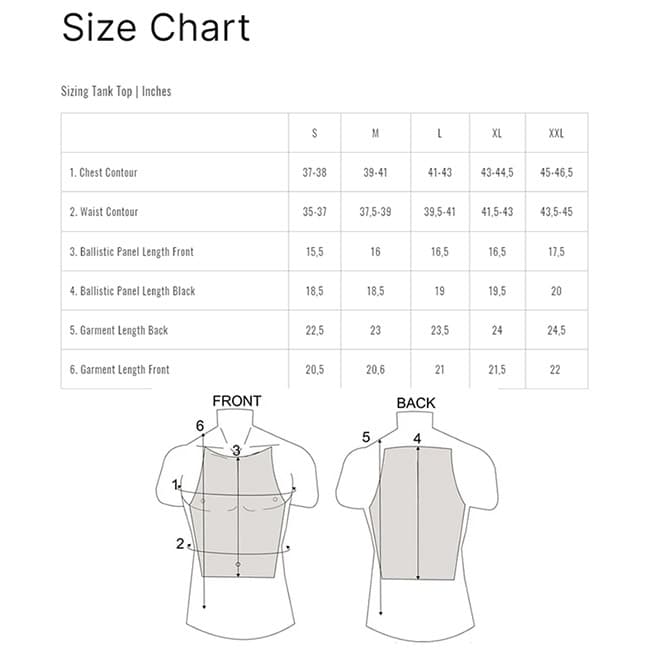 MC Armor Perfect Tank Top with Side Protection (Level IIIA) - Thumbnail 6