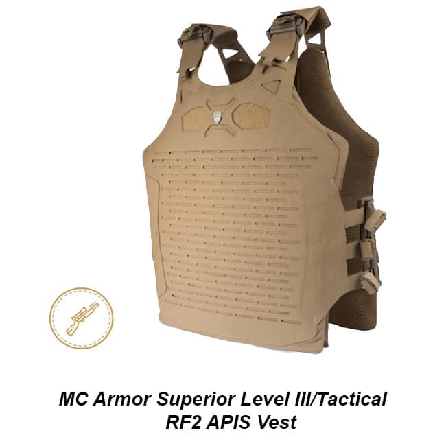 MC Armor Superior Level III/Tactical RF2 APIS Vest - Thumbnail 1