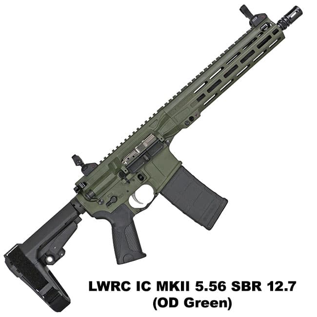 LWRC IC-MKII Pistol OD Green - Thumbnail 2