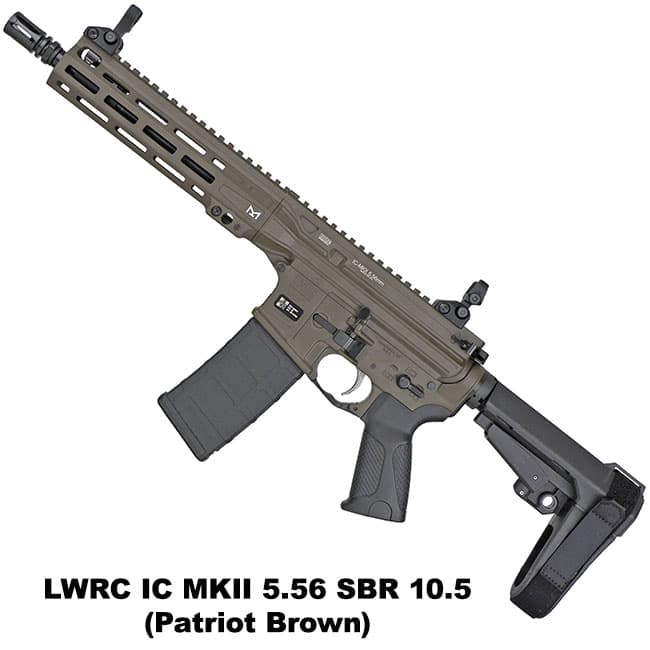 LWRC IC-MKII Pistol Patriot Brown - Thumbnail 3